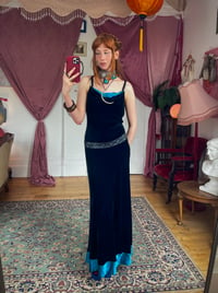 Image 3 of Sea Velvet Gown