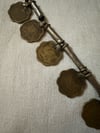 vintage nomadic coin necklace 
