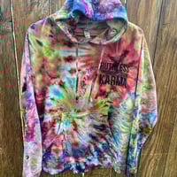 Image 1 of "KARMA" TIE DYE HOODIES
