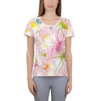 Image 4 of Pink Widows Fitted Athletic T-shirt