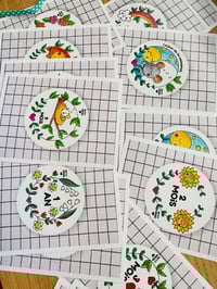 Image 1 of LOT DE CARTES ILLUSTREES - MOIS APRES MOIS