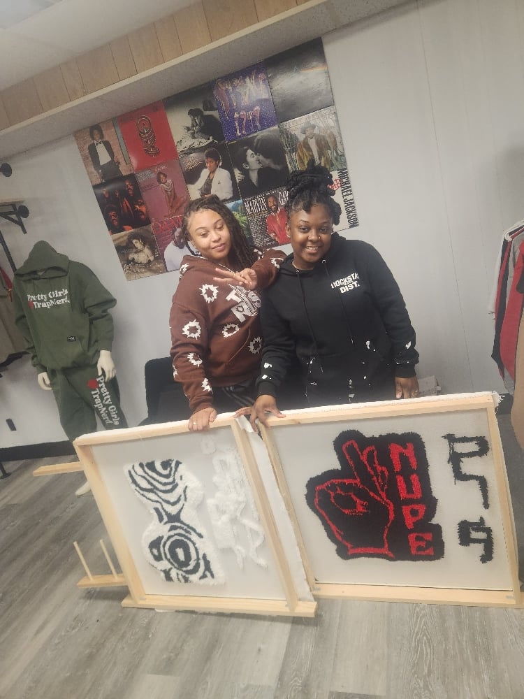 4/17 - 2 Person Rug Tufting Workshop Deposit (Friday 6PM)