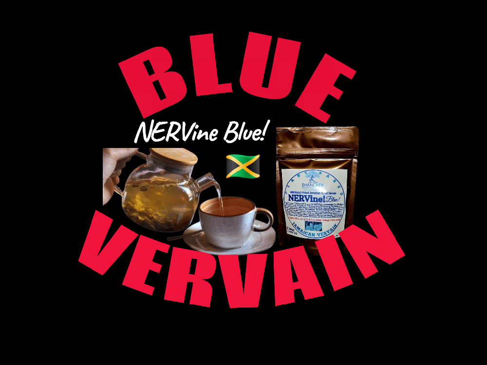 NERVine! Wild Jamaican Blue Vervain. Depression-Anxiety-Dopamine-Insomnia-Respiratory-Headaches. 