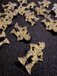 Image 2 of Mummy Enamel Pin