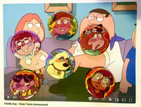 Image 1 of Family Guy Button Pins