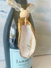 Image 1 of Cheers | Oyster Wine Bottle Charm
