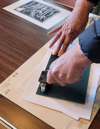 Image 4 of Lino Cutting beginners workshop 16-8-26