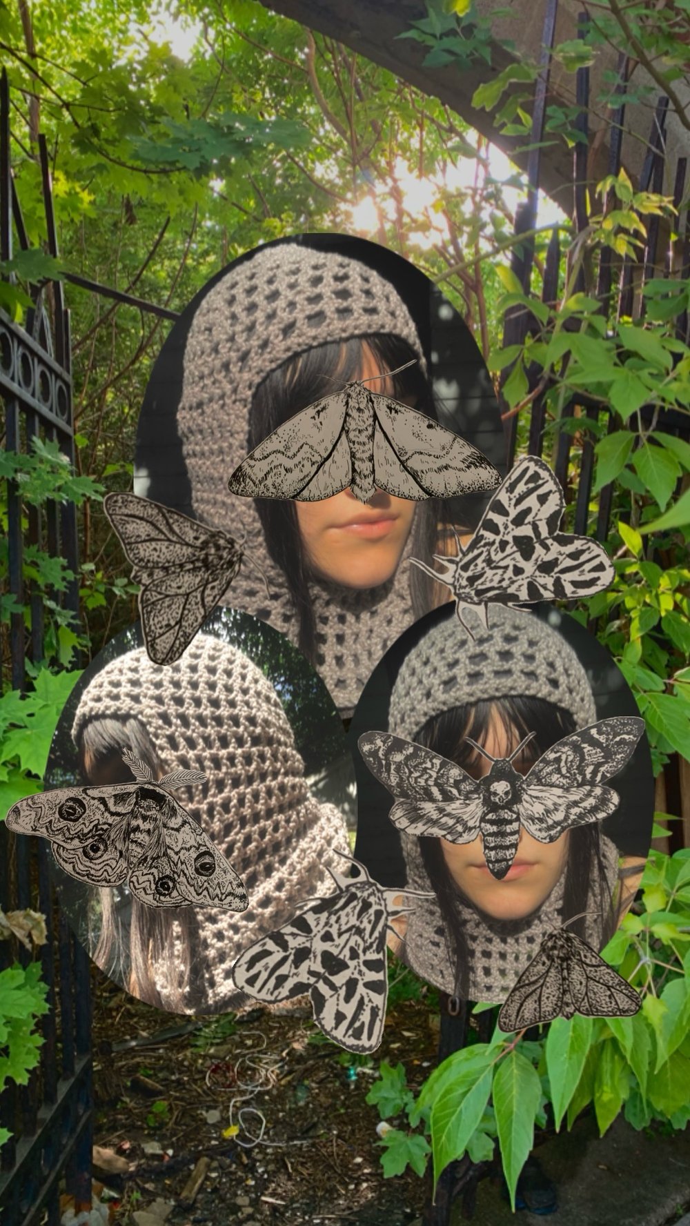 Image of Cotton Chainmail Coif (short)