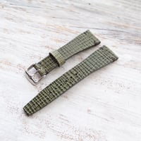 Image 3 of 22mm Italian Cowhide - Forest Green