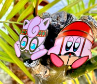 Image 2 of (PINS) Mash Up (Cheech&Chong)(Kirby&jiggylpuff) 