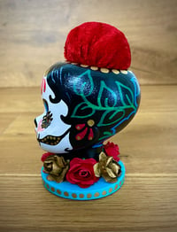 Image 5 of Day of the Dead Doll Pin Cushion