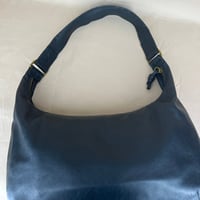 Image 6 of MADEWELL Elegant Piazza Black Leather Hobo Bag