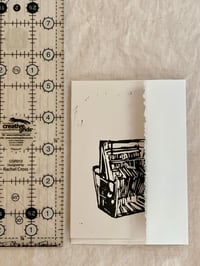 Image 5 of Linocut Stamped Card
