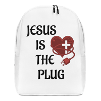 Image 1 of JESUS IS THE PLUG BACKPACK