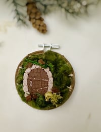 Image 1 of Fairy Door Ornament - Forest Hollow