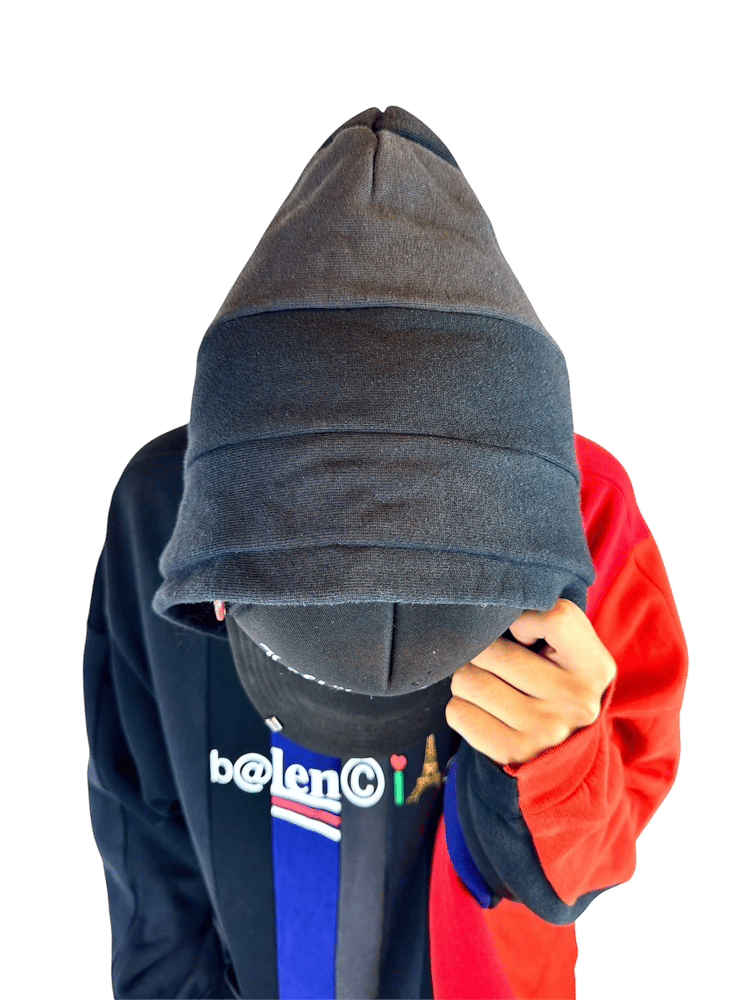 Image of Balenciaga 2021 Tokyo Exclusive Cut-Up Hoodie