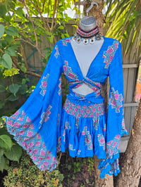 Image 7 of Stevie Co ord set -greek blue