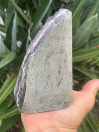 Image 6 of Amethyst Base Cut Polished Edge #1278