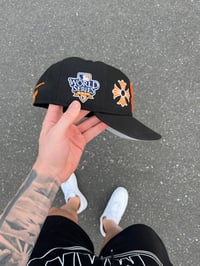 Image 5 of  BLACK ORANGE SAN FRANCISCO GIANTS CUSTOM FITTED CAP