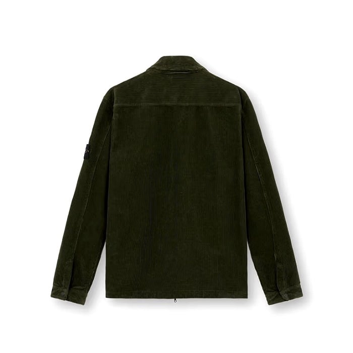 Image of STONE ISLAND 11604ORGANIC COTTON CORDUROY OVERSHIRT