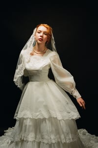 Image 1 of 1970s Tiered Lace