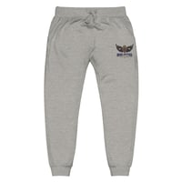 Image 1 of BOSSFITTED Navy Blue and Gold Logo Unisex Joggers