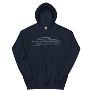 1967 Nova Sedan (cowl hood) Hoodie