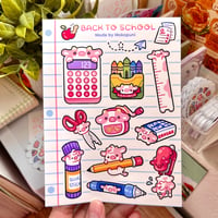 Image 1 of Back To School Sticker Sheet