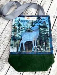 Tall Open Top Tote 🌲 🦌 