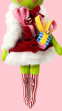 Image 3 of SMALL HOLIDAY HAPPY ART DOLL 