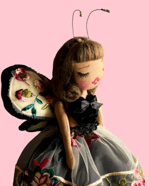 Image of FLY ME AWAY SMALL ART DOLL