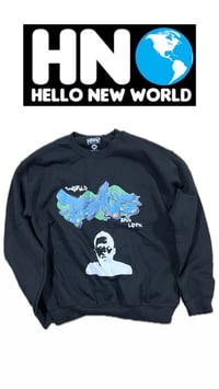 Image 1 of World peace & Love crewneck