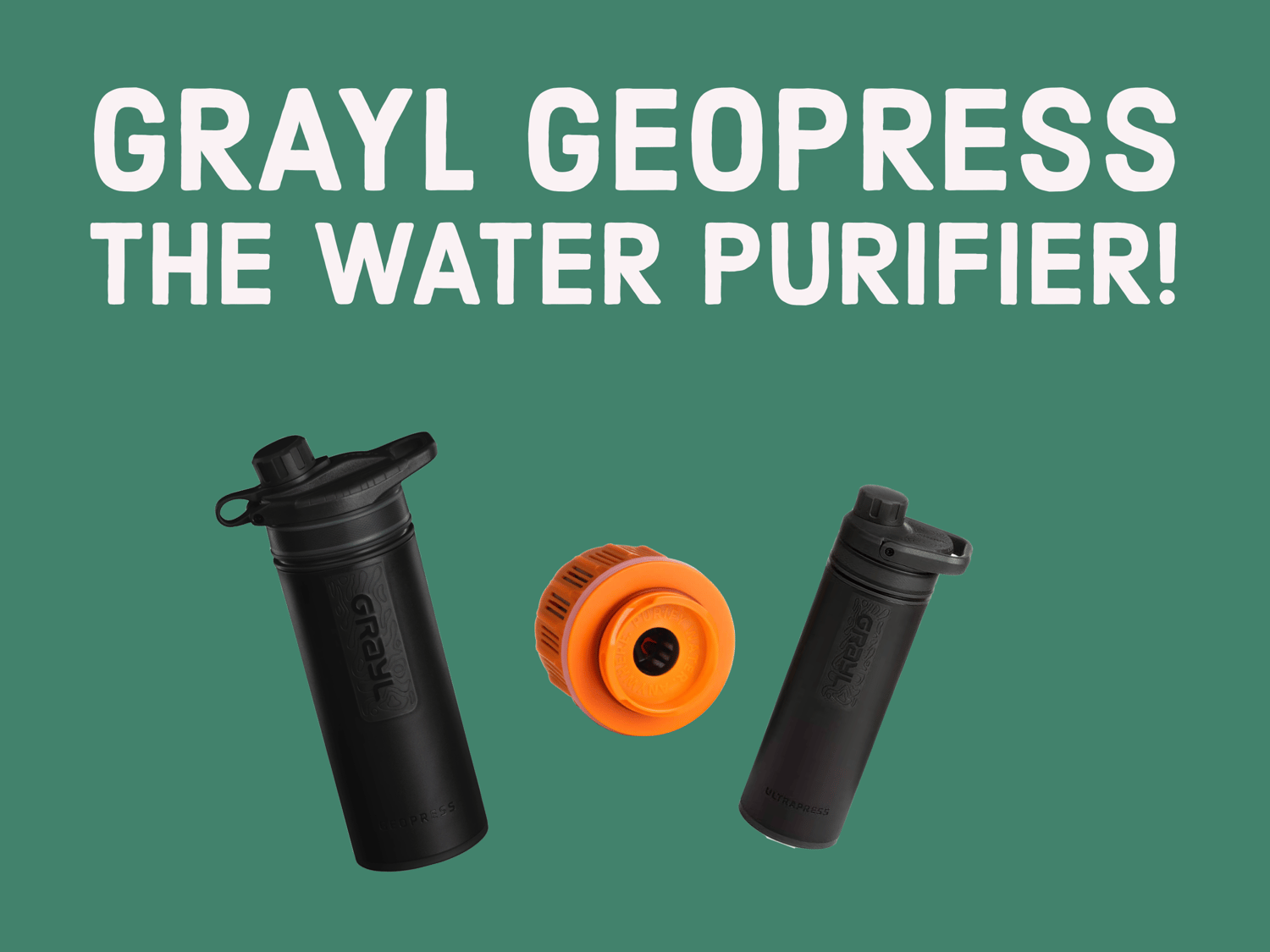 Image of Grayl water purifiers