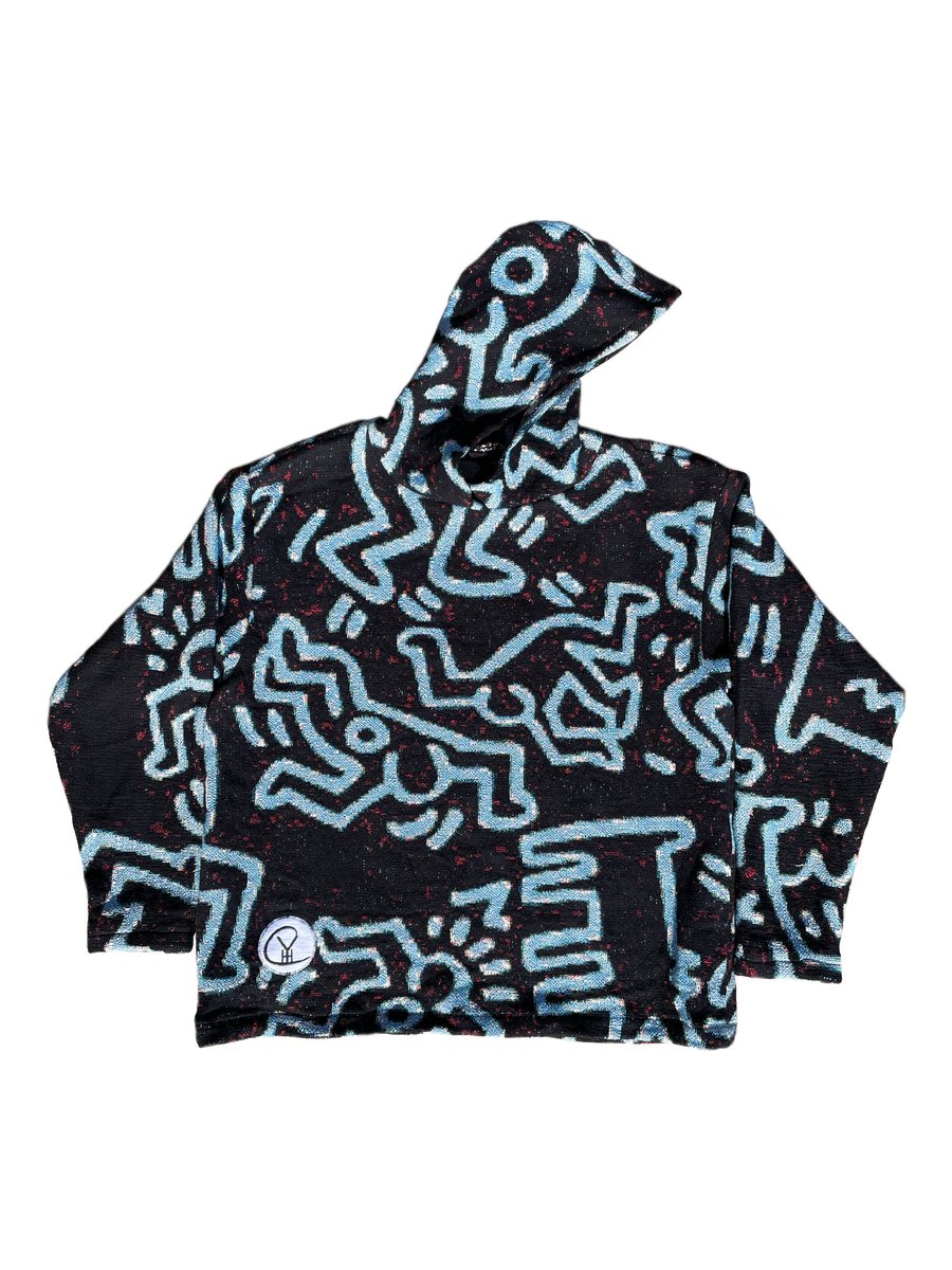 Haring Tapestry Hoodie Connektions