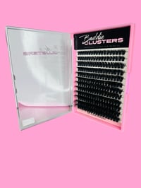 Image 1 of #1-“Natural Volume Baddie” Wispy D-Curl Lash Clusters (D-100) | Baddie Clusters