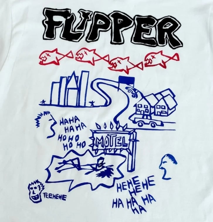 Flipper handpainted longsleeve