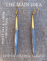 Image 1 of Kuangaza Earrings (Gray)