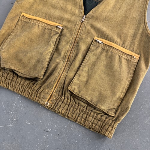 Image of 1980s Giorgio Armani Hunting Vest, size large