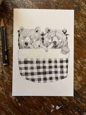 Image of CO-SLEEPING Mini Prints single