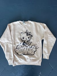 Image 3 of Sad girl crewneck 