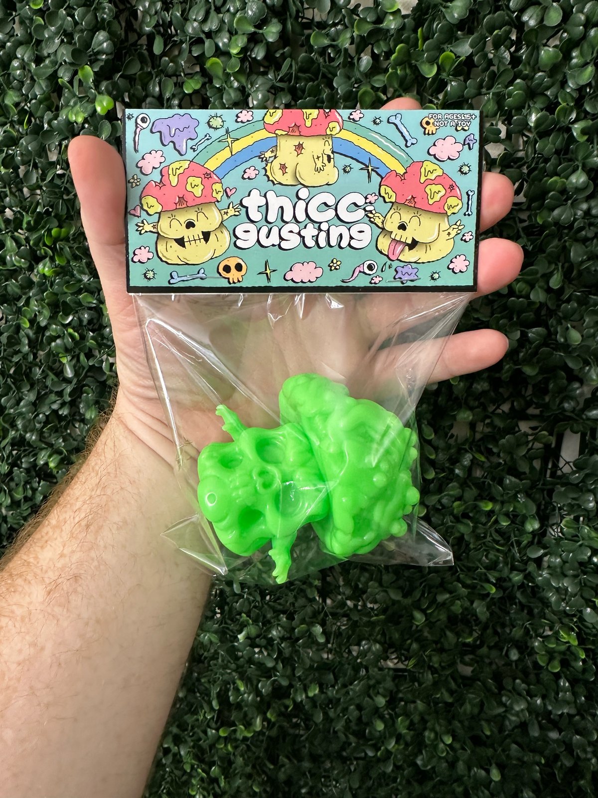 Thiccgusting “Nano Virus” Glow in the Dark Sofubi Limited Edition