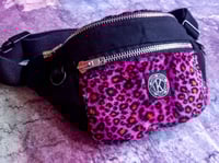 Image 3 of HIP BAG "pink leopard"