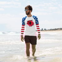 Image 2 of Never Forget Men's Rash Guard