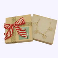 Image 1 of Elegant snowflake charm bracelet