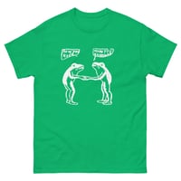 Image 4 of Eugene Teal - Two FROGS Shirt - DARK