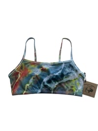 Image 3 of M (36) Bralette in Nebula Geode Ice Dye