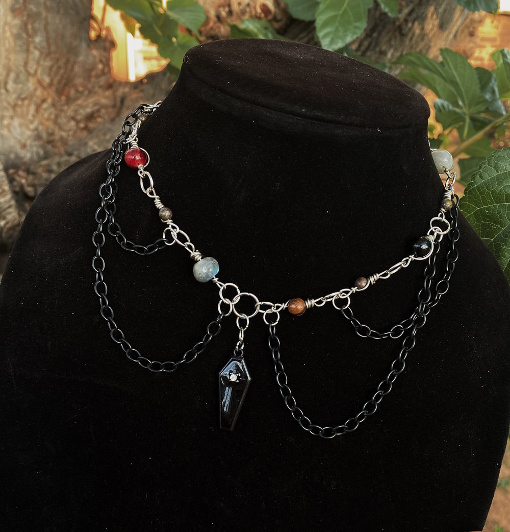 Image of Protect your Spirit Choker (adjustable)