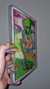 Image 2 of Mad hatter wood cutout 