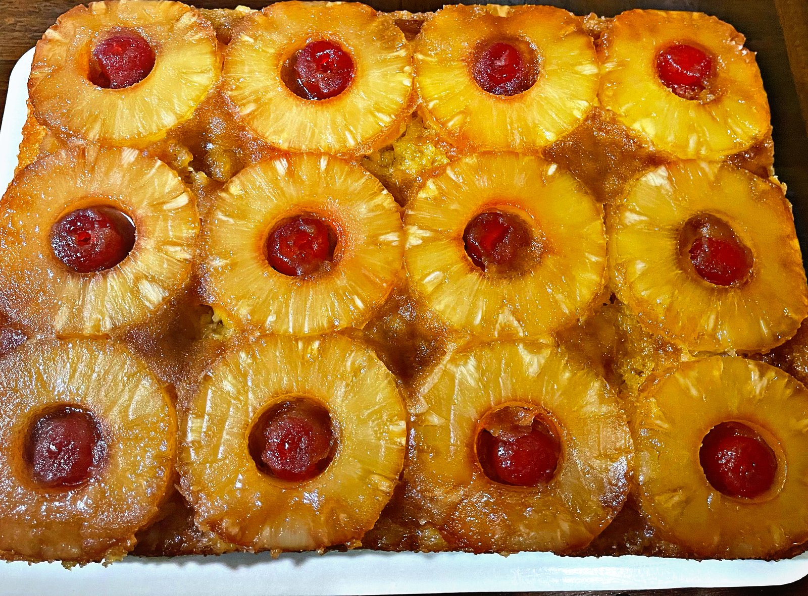 Pineapple Upside Down Cake Recipe