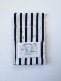 Image 3 of Business Card No. 4 - tiny art quilt 